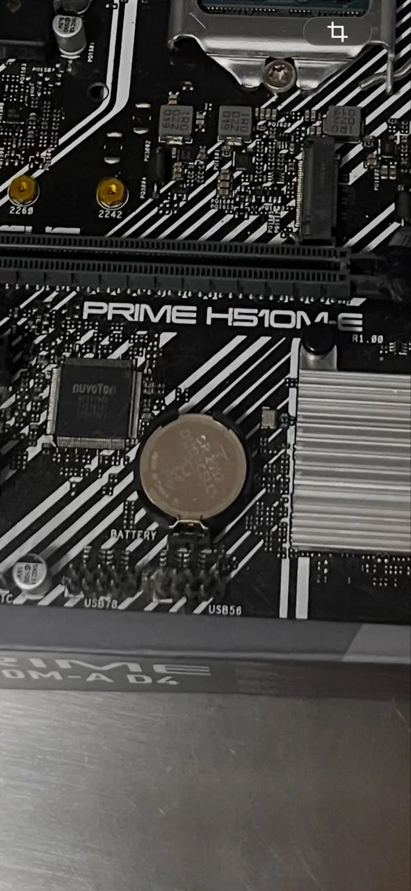 Placa mãe Asus prime h510M-e (Leia a descrição) 