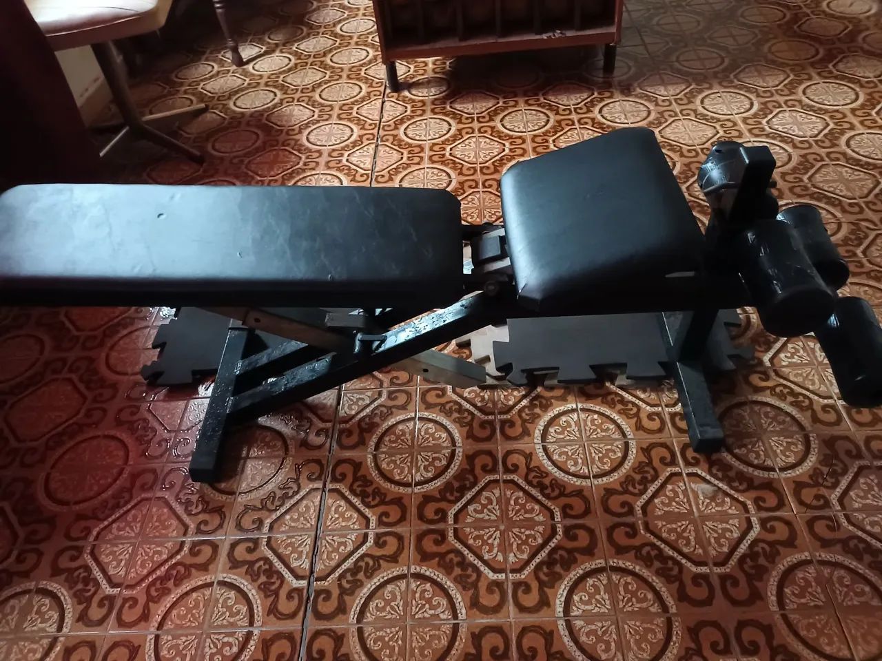 Banco de academia, várias regulagens, fortíssimo mesmo  - Foto 3