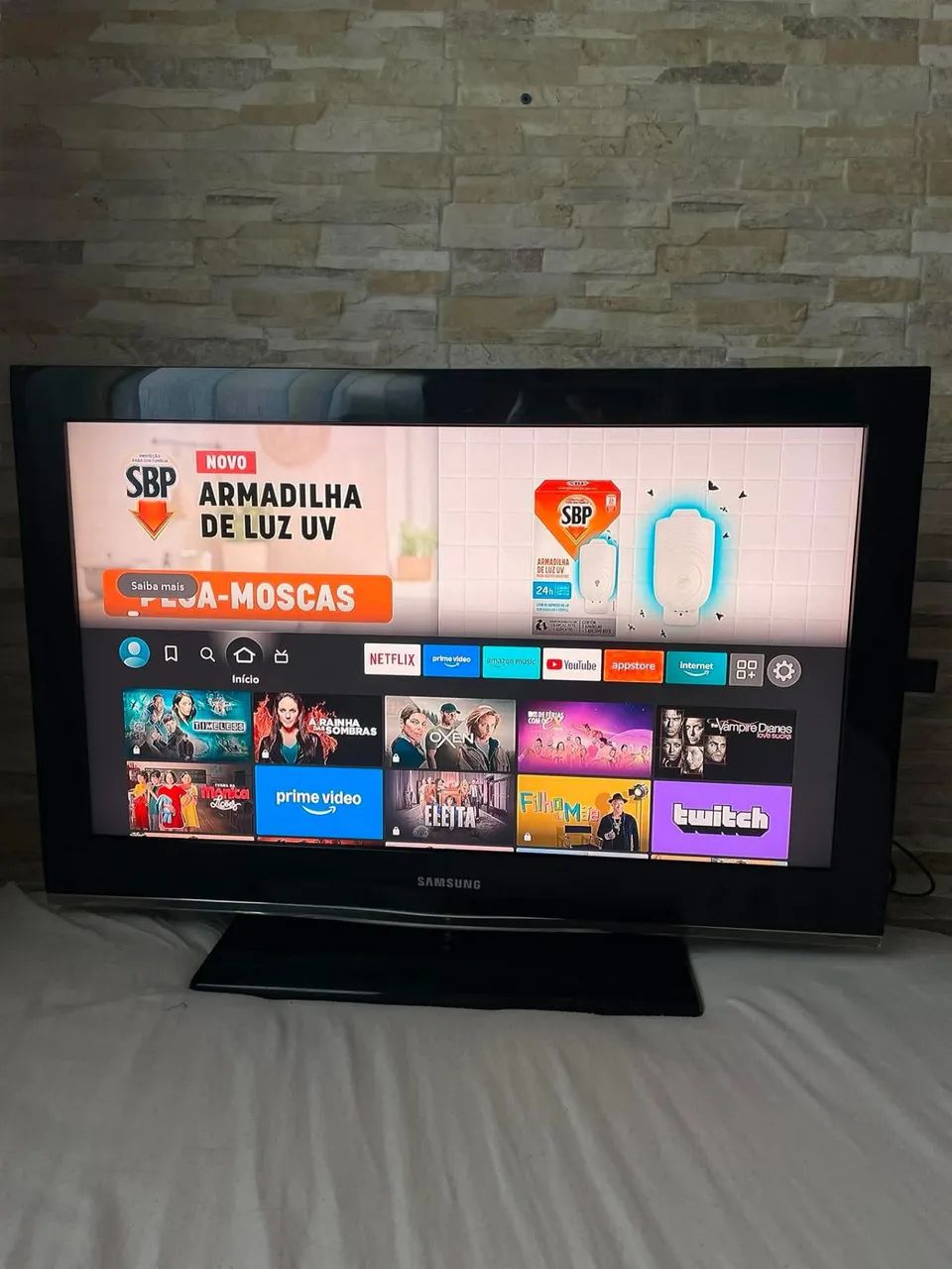 VENDO TV SAMSUNG 32 POLEGADAS NOVÍSSIMA - Foto 2
