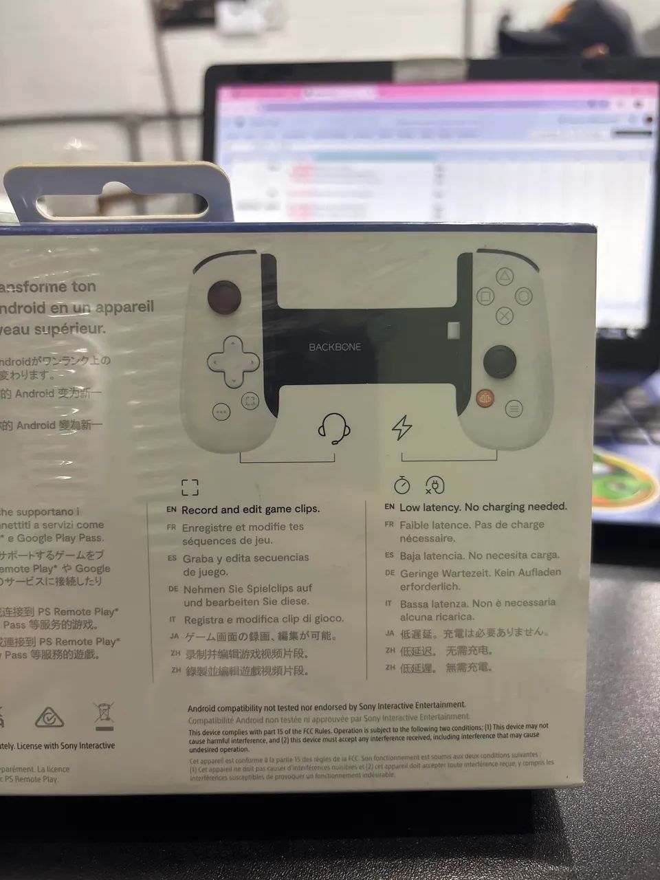 Controle Backbone PlayStation  - Foto 2