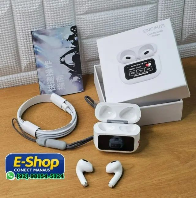 Fone De Ouvido Sem Fio Bluetooth Pro Com Touch Digital - Foto 2