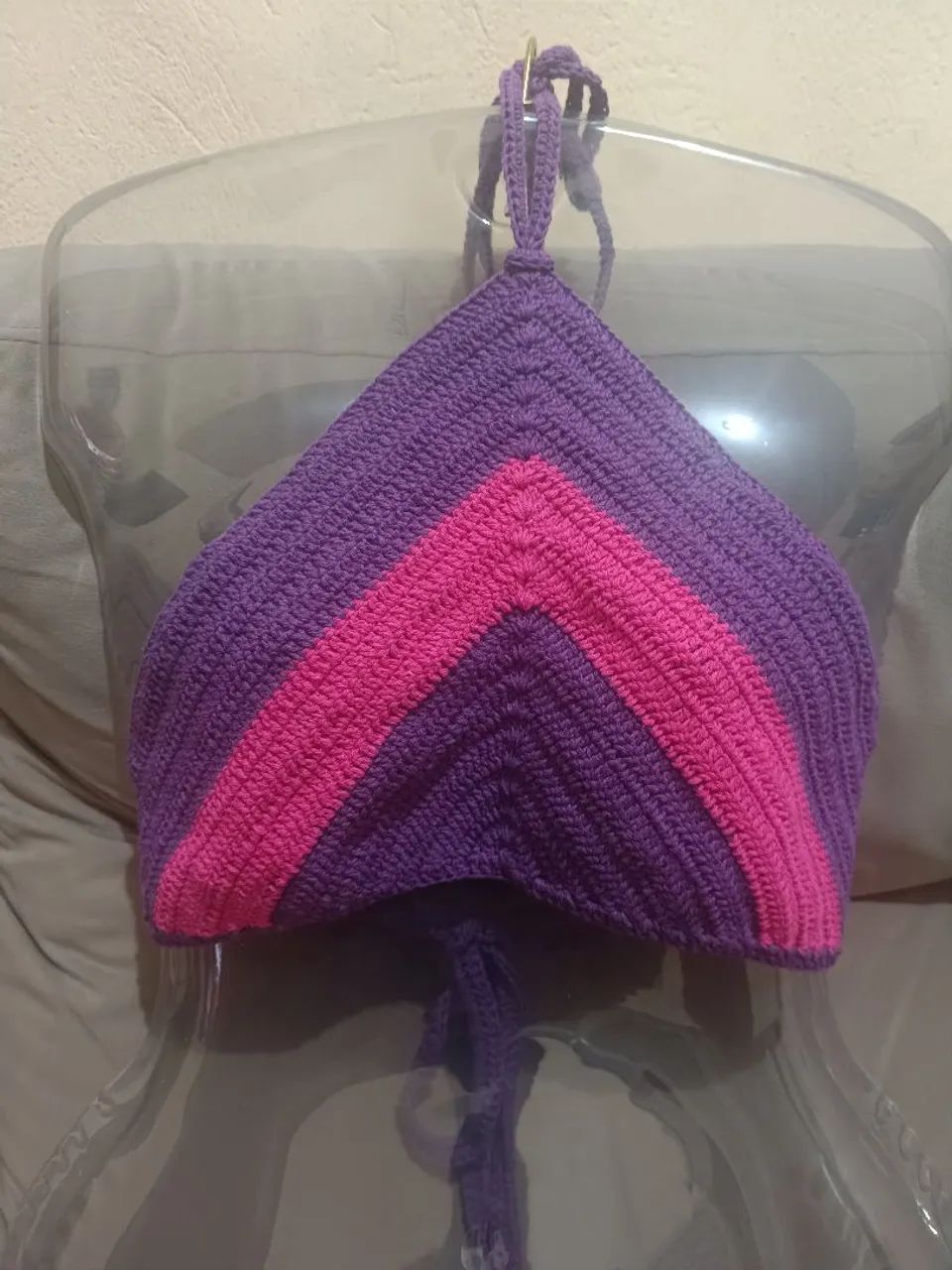 Cropped de crochê  - Foto 2