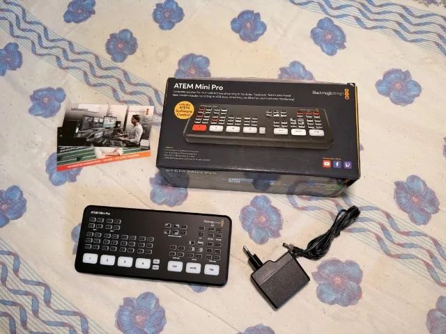 ATEM Mini Pro Blackmagic Design - Completo com Caixa e Fonte - Foto 4