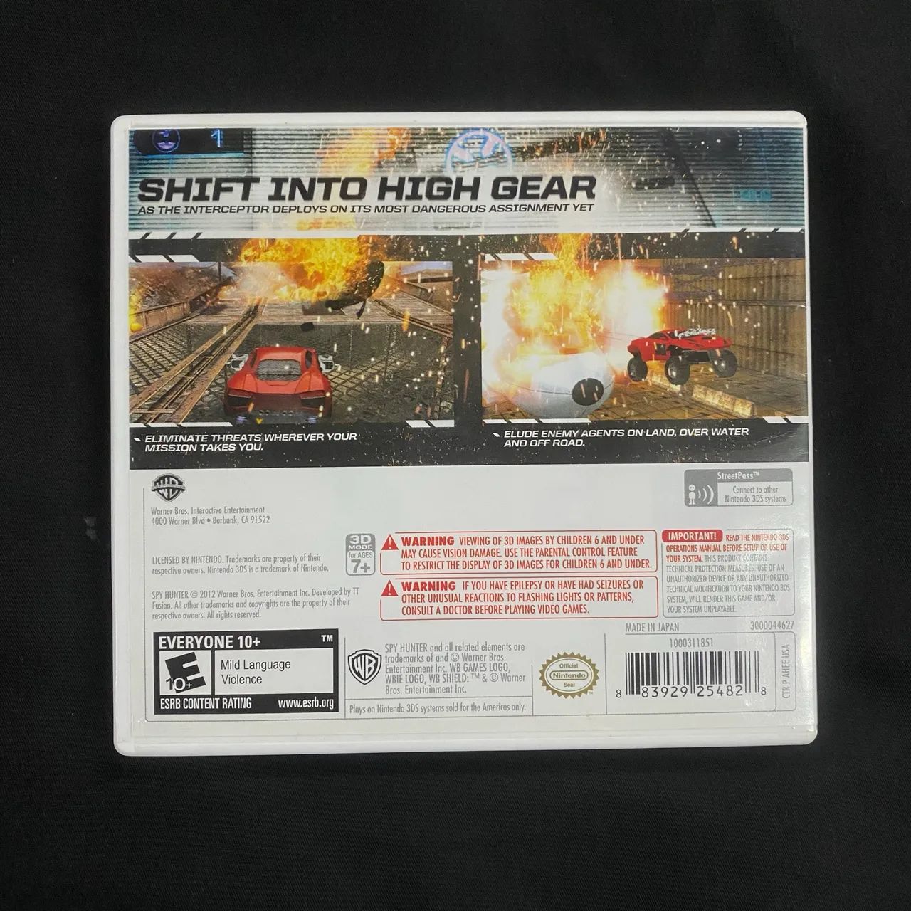 Spy Hunter - Nintendo 3DS - Foto 5