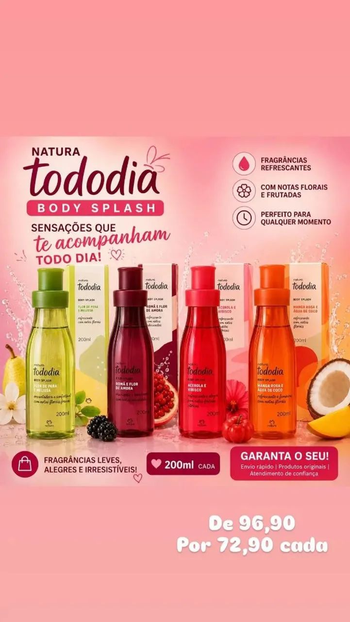 Natura Body Splash 200ml - Foto 2
