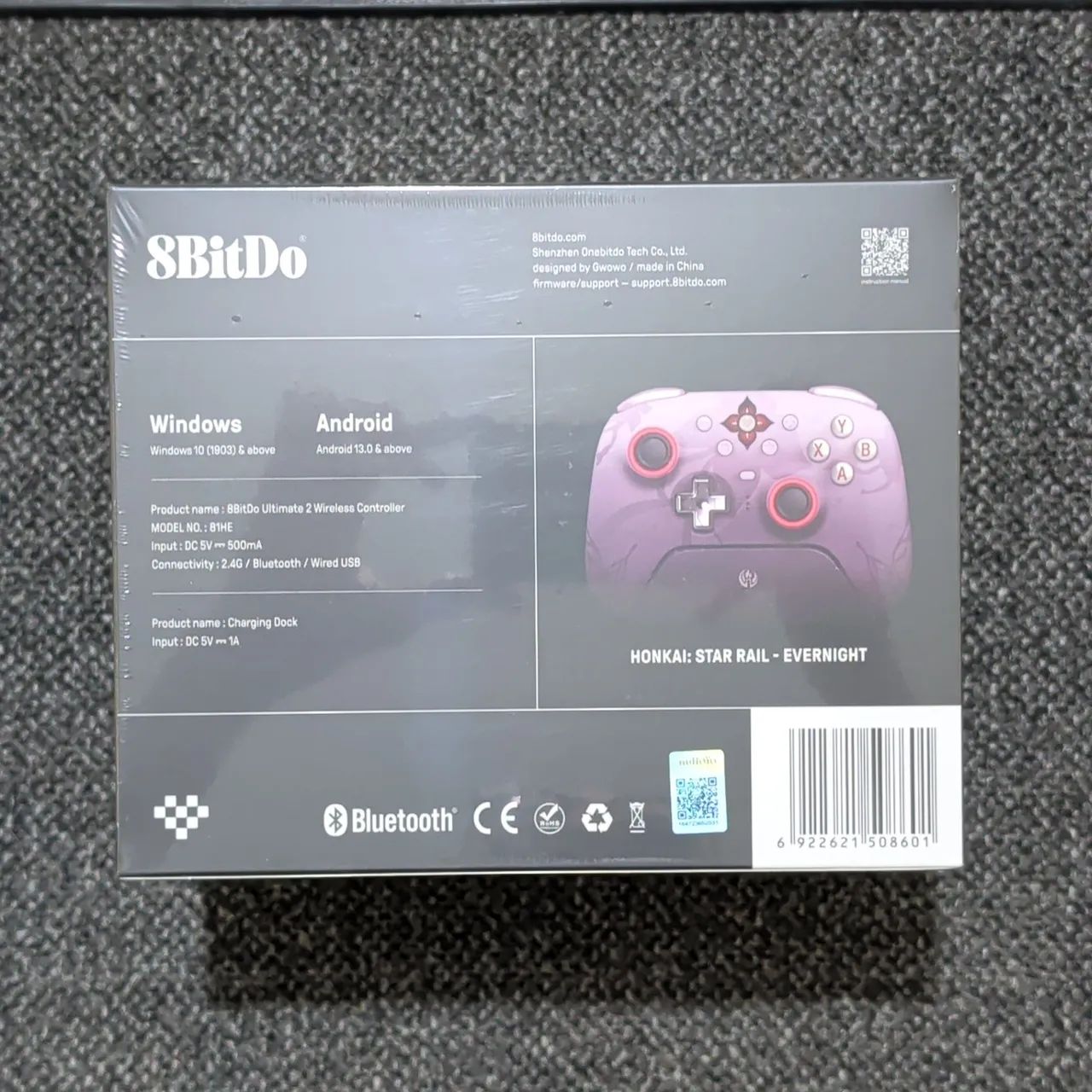 Controle 8BitDo Ultinate 2 Wireless Edição Limitada Honkai: Star Rail - Evernight - Foto 2