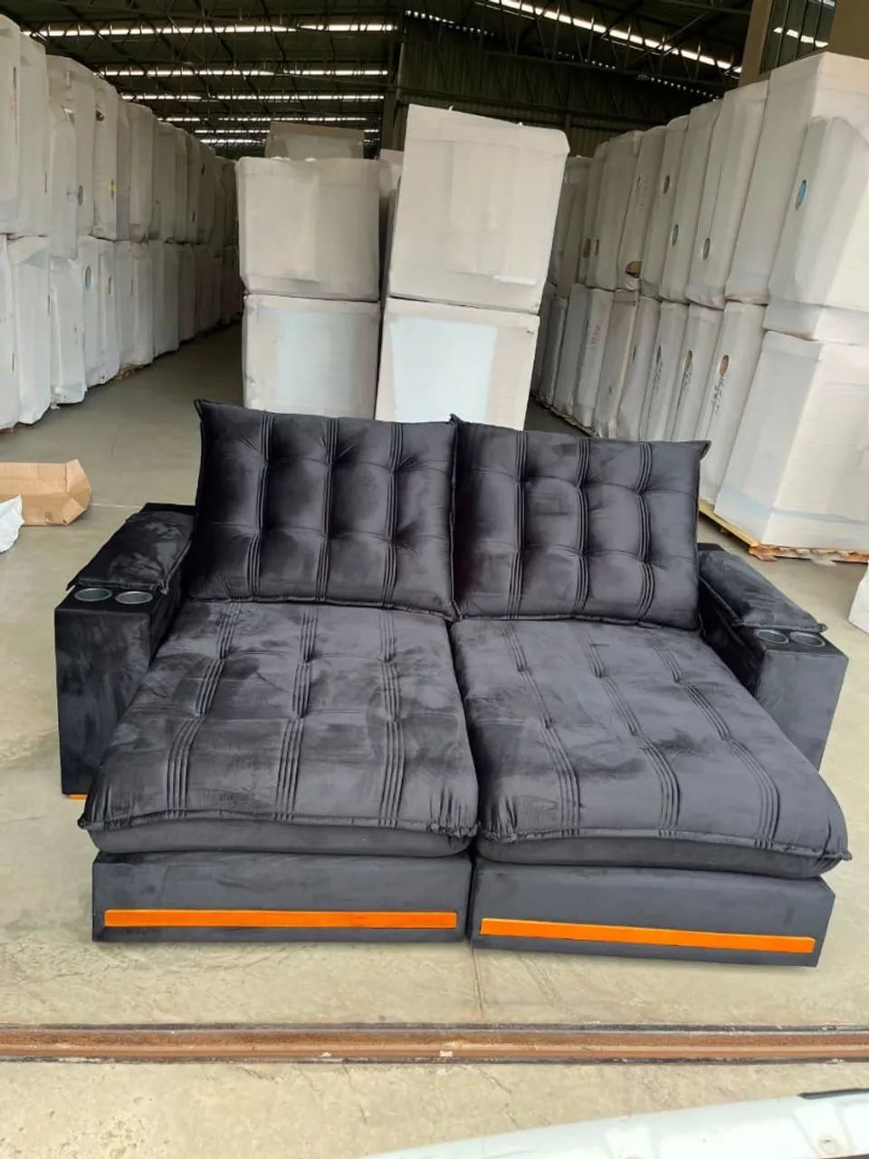 Sofá retrátil conforto máximo