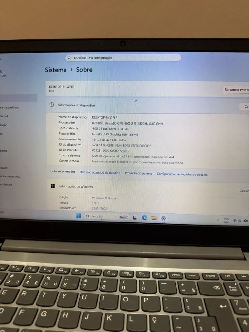 Notebook Lenovo ideapad - Foto 2