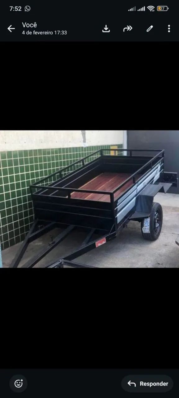 Carretinha nova