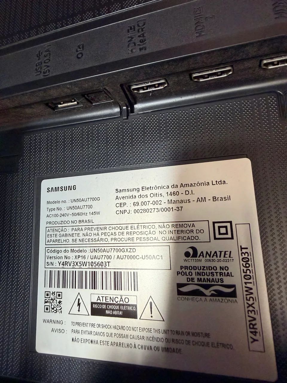 Vendo smart tv 43 Samsung para retirada de peças com nota  - Foto 2