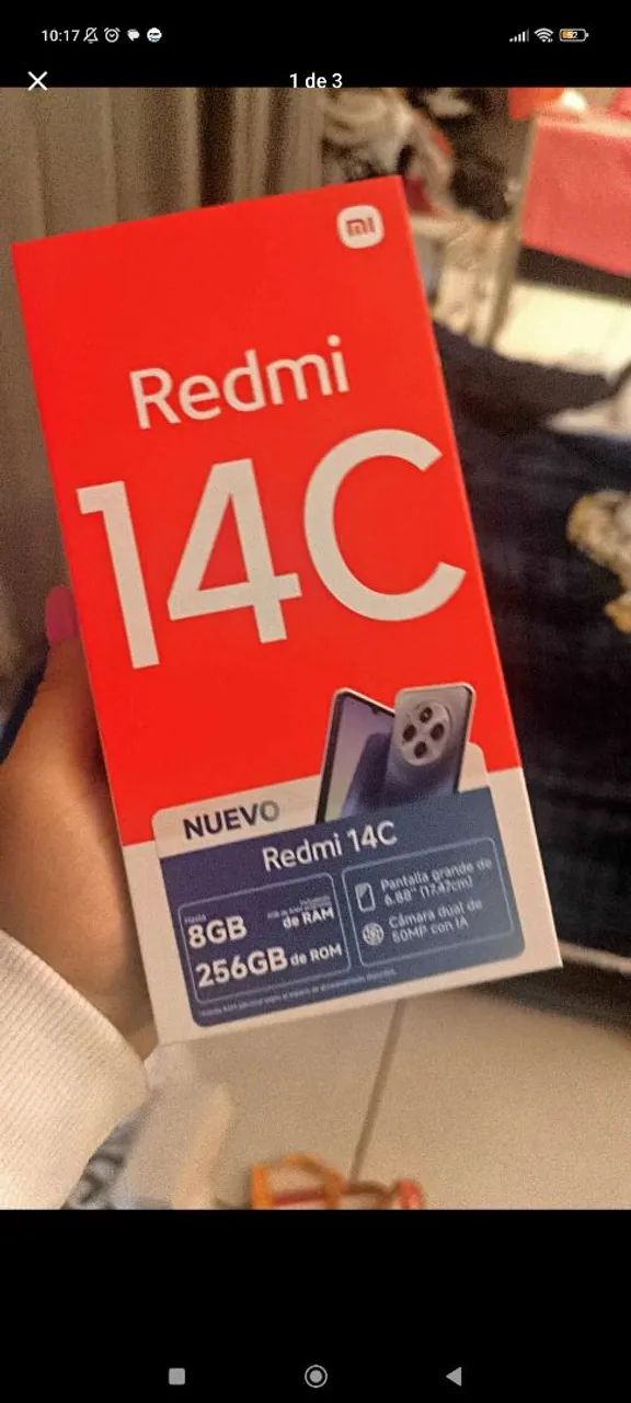 Celular redmi 14c 256gb abaixo do preço  - Foto 2