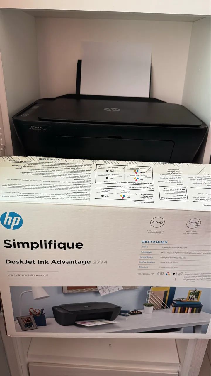 Impressora Multifuncional Hp 2774 - Foto 2