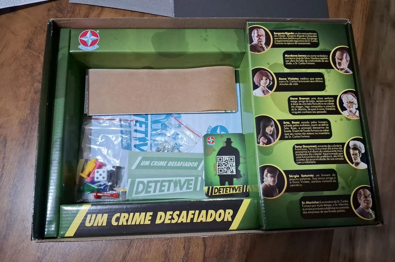 Jogo de tabuleiro DETETIVE  - Foto 2