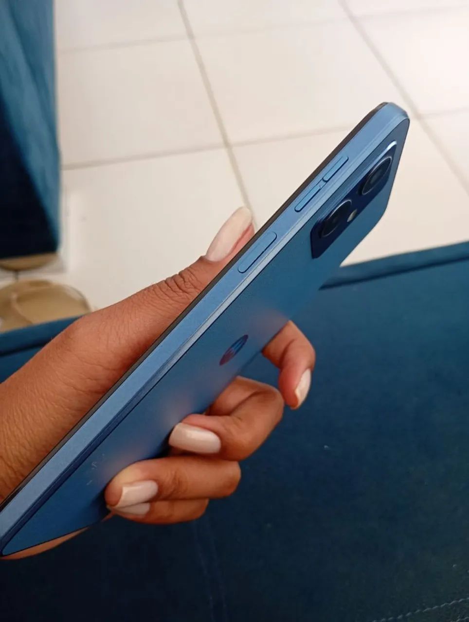 Moto G54 - 256gb - 5G - 8Gb de RAM - Perfeito - Azul - Foto 3