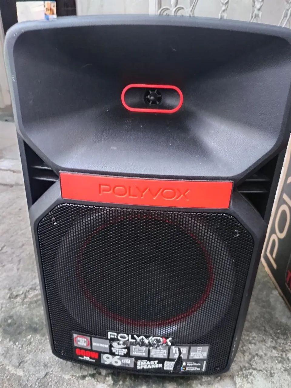 Caixa de som polyvox 600w . - Foto 4