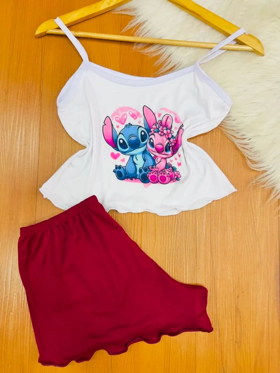 Pijamas feminino no Suede  - Foto 3