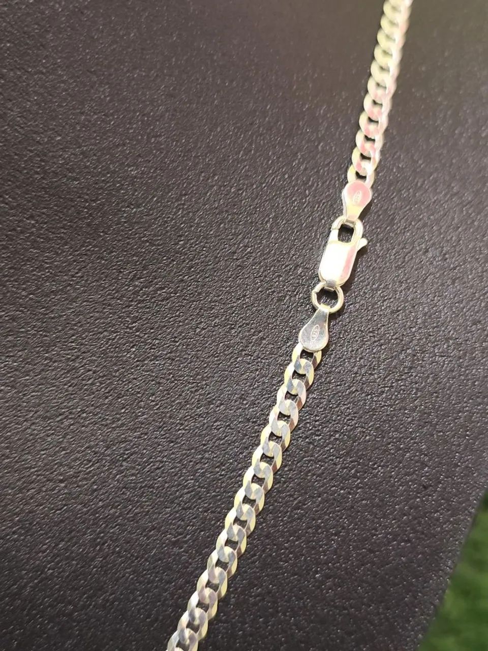 Prata925 Escama De Peixe 4,2mm 70cm  - Foto 4