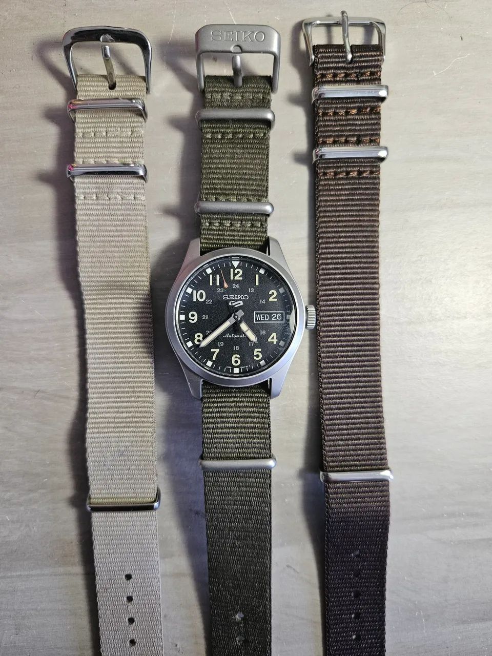 Relógio Seiko SRPJ85K1 Field Automático  - Foto 5