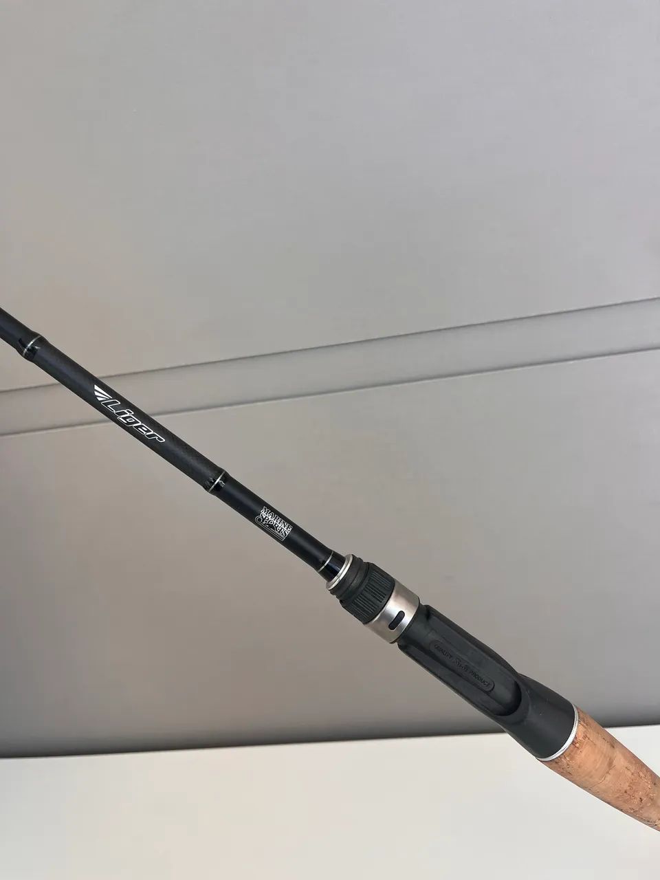 Vara de pesca Marine Sports Liger 6-12lbs carretilha - Foto 4