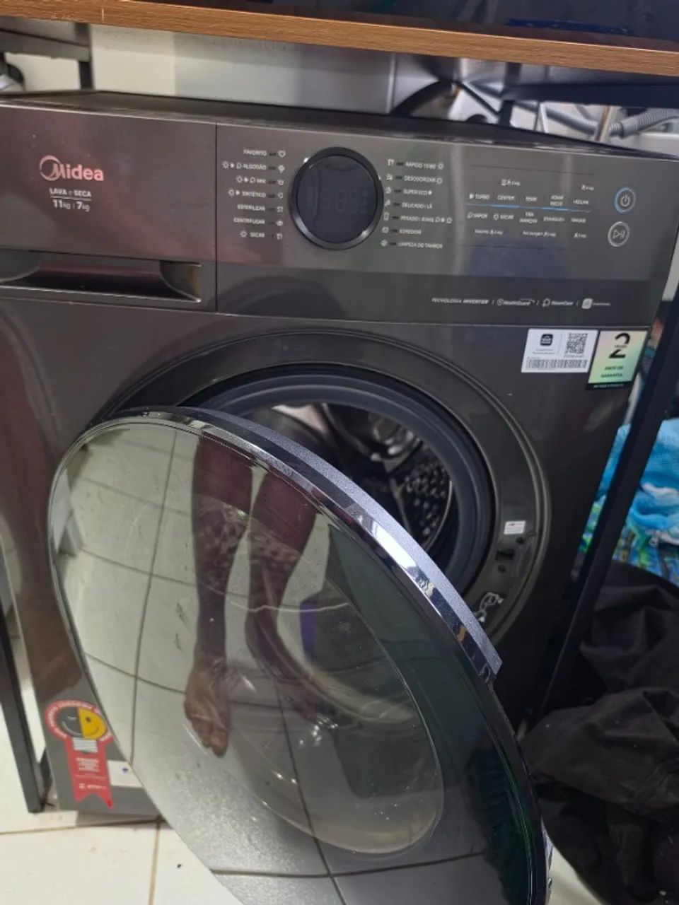 Lava e seca Midea 11kg 110v - Foto 4