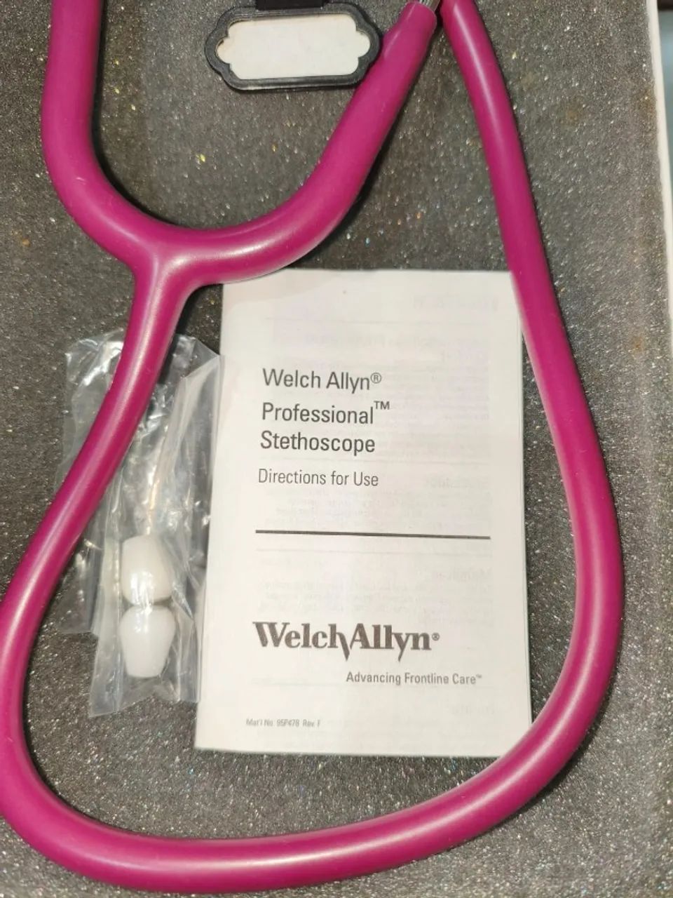 Estetoscópio Welch Allyn Professional Original Made in USA Completo + Caixa - Foto 5