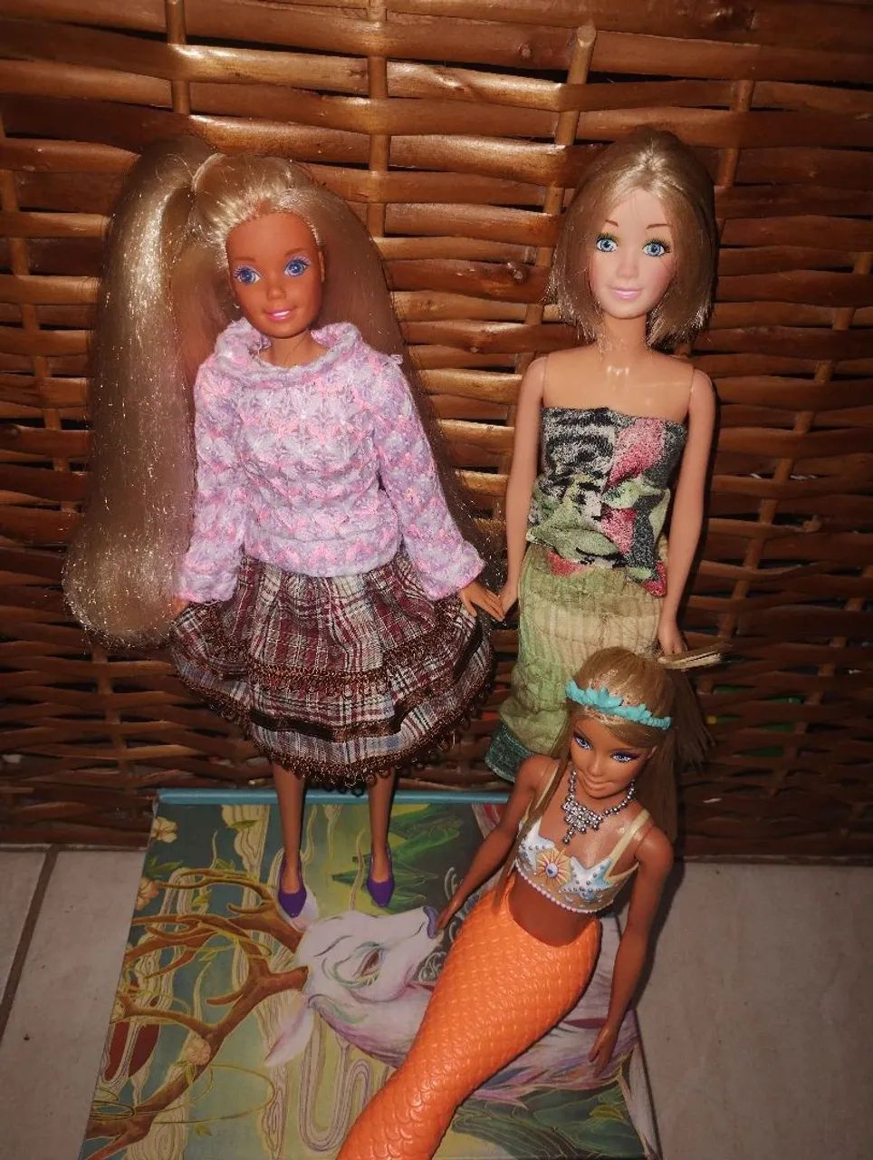 Lote de 3 boneca Barbies - Foto 5