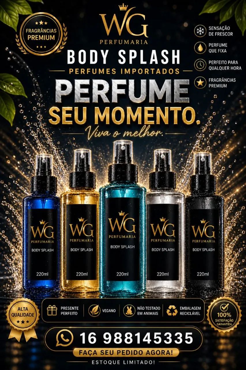 Body Splash Perfumes importados