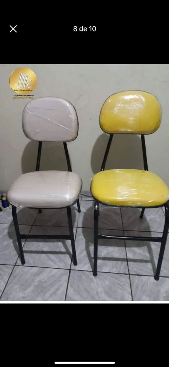 Vendo cadeira fixa acolchoada - Foto 4