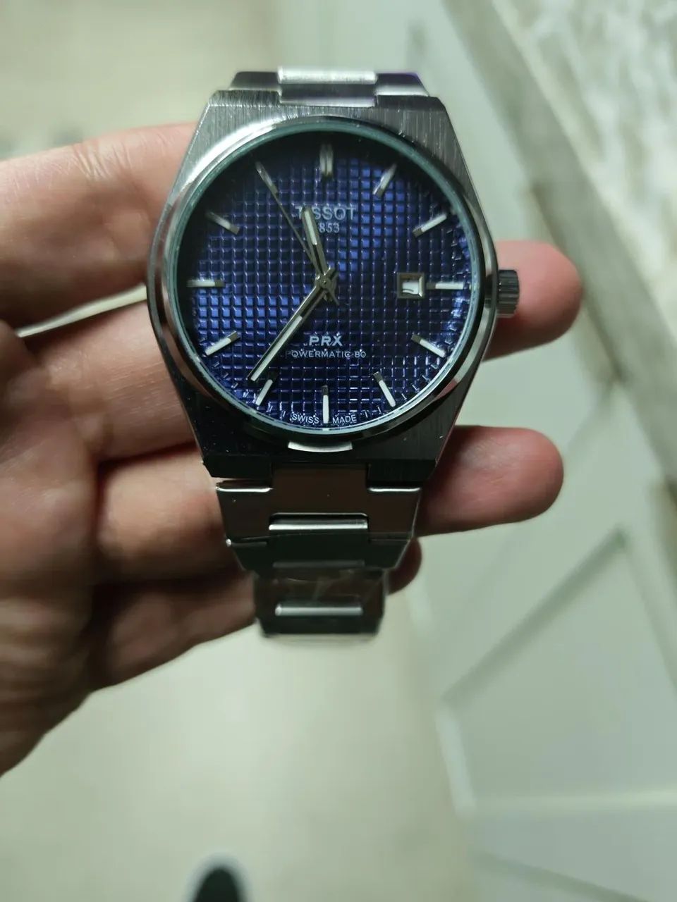 Relógio Tissot PRX Powermatic Azul