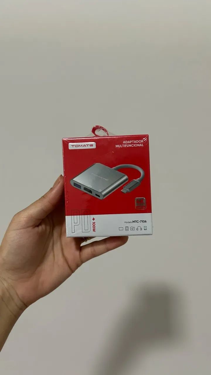 Adaptador Conversor Usb C Para Hdmi, Usb E Usb C 