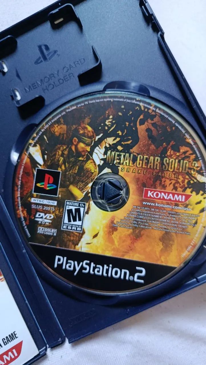 Metal Gear Solid 3 Snake Eater PS2 Cib - Foto 4