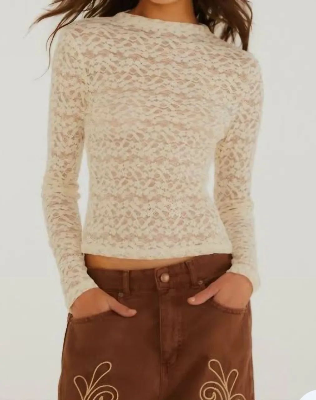 Blusa em renda Farm
