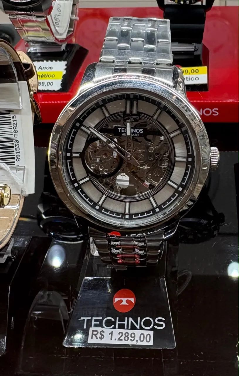 Relógio Automático Technos Eskeleton - Foto 2