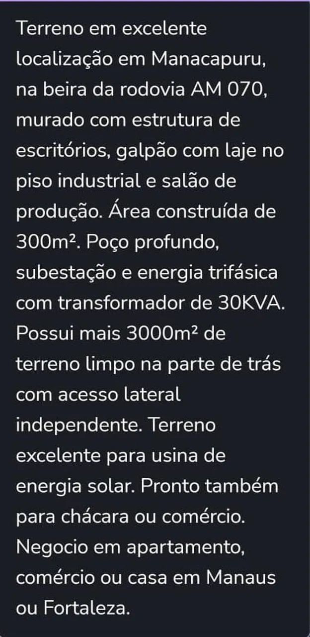 Vendo Terreno com Estrutura de Escritórios e Agroindústria  - Foto 2