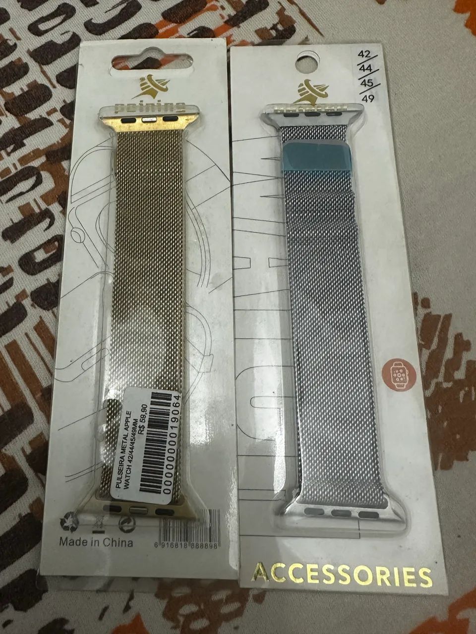 Pulseiras em metal para Apple Watch série 4 - Foto 3
