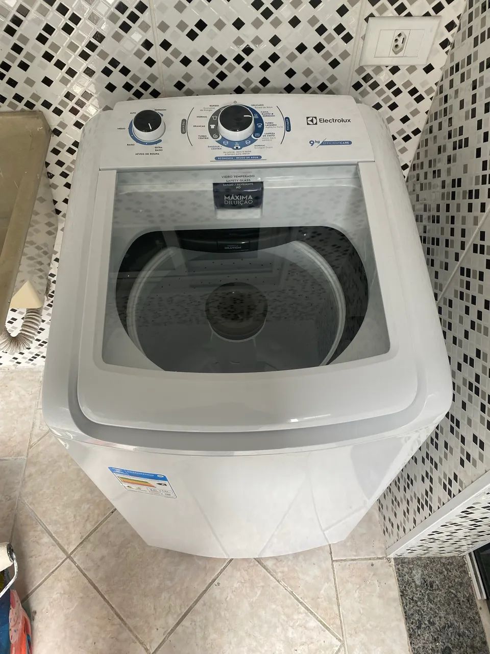 Máquina de lavar eletrolux - 9k 