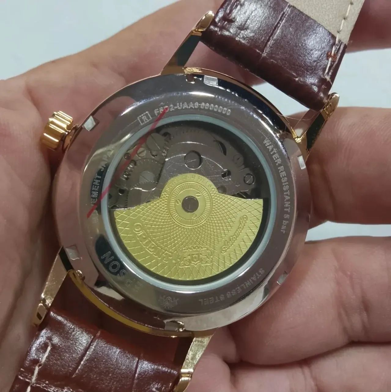 Relogio Oriente luxo automatico  - Foto 4