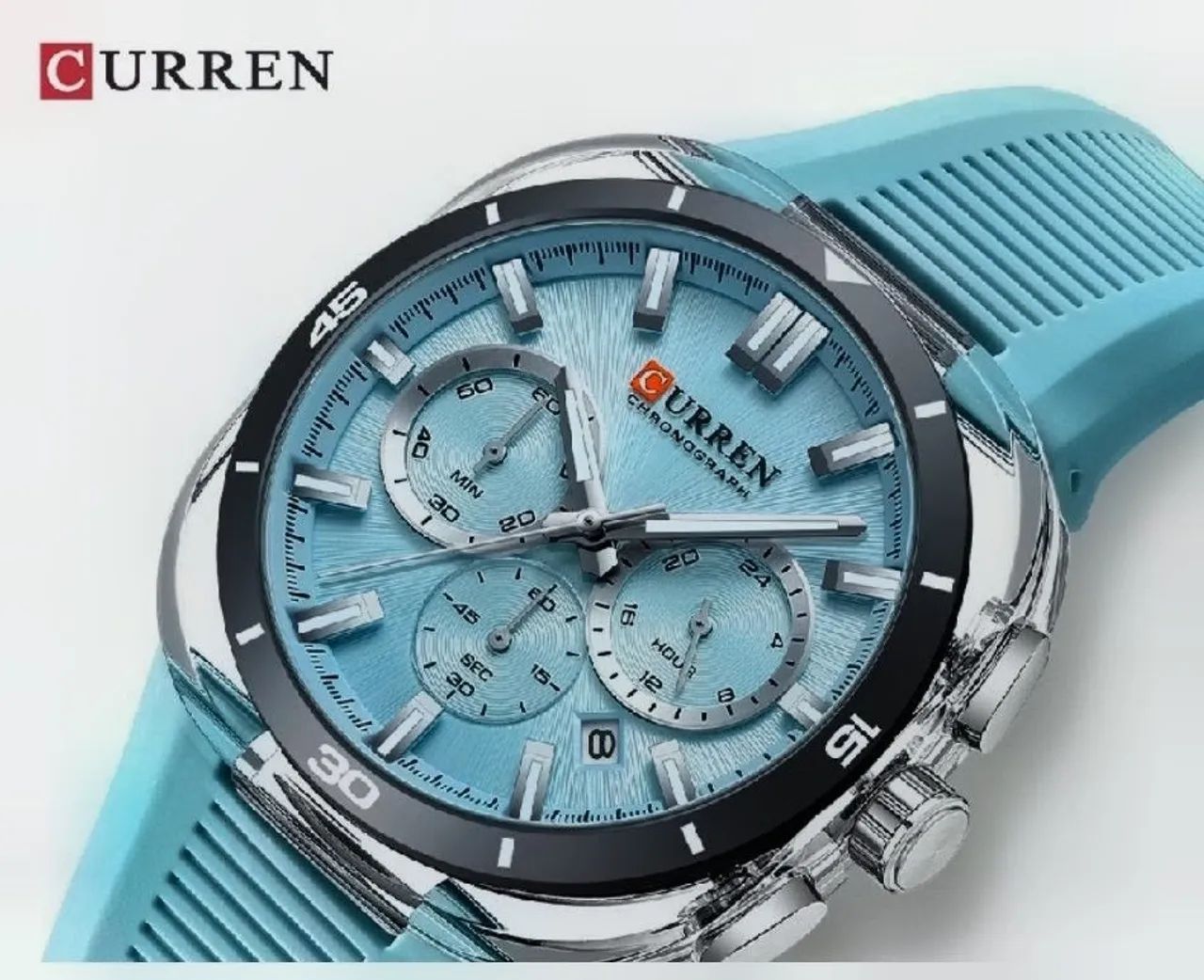 RELÓGIO CURREN ORIGINAL DA MARCA NOVO MODELO  - Foto 4