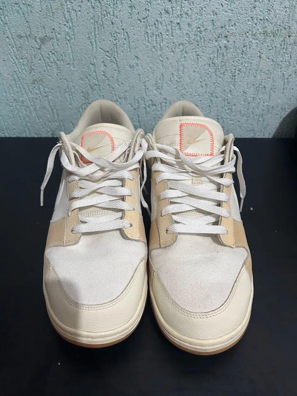 DUNK LOW SB BEGE BRANCO TAMANHO46 - Foto 2