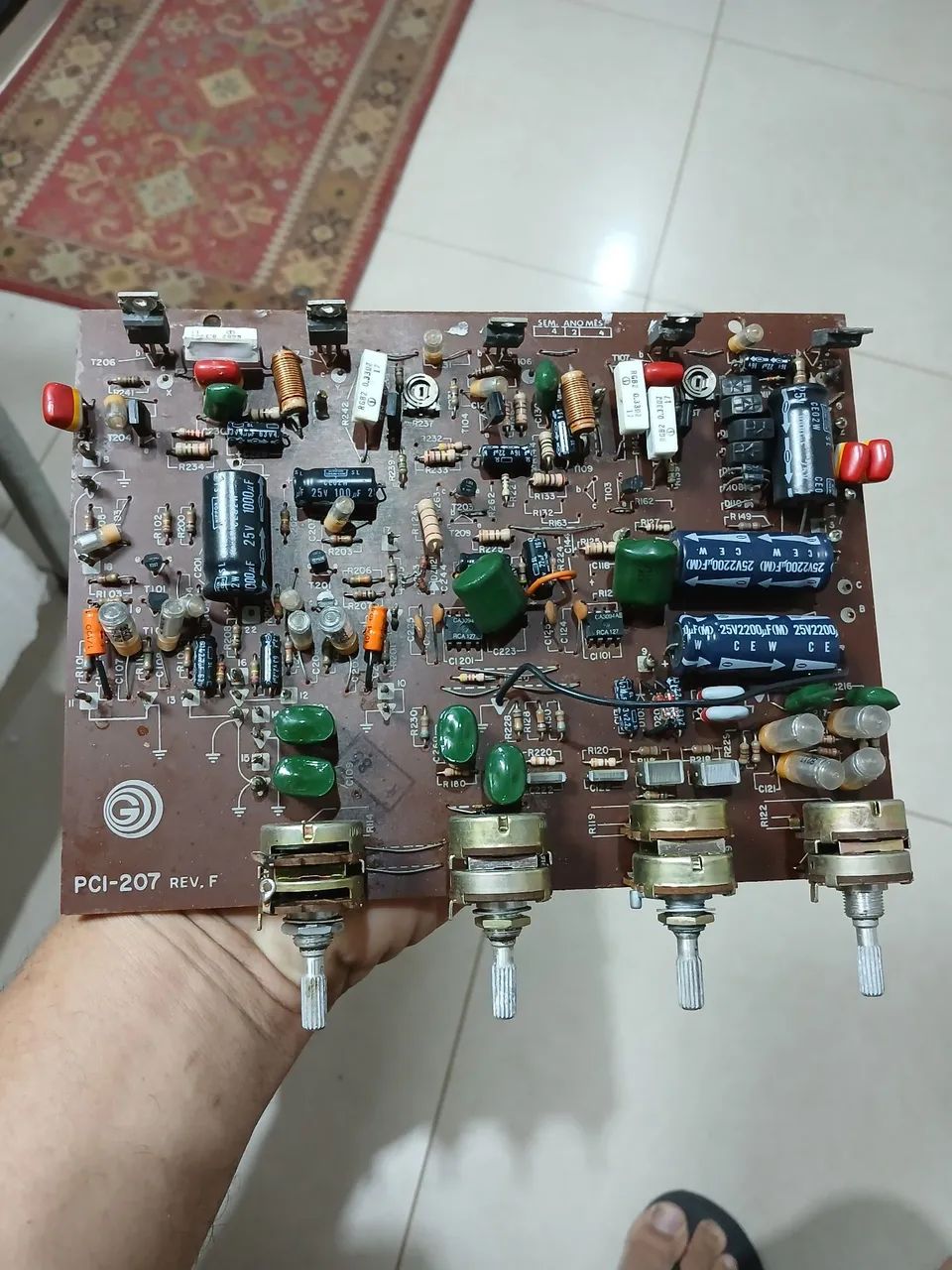 Receiver Gradiente S96 ( placa de saída) leia a descrição  - Foto 2