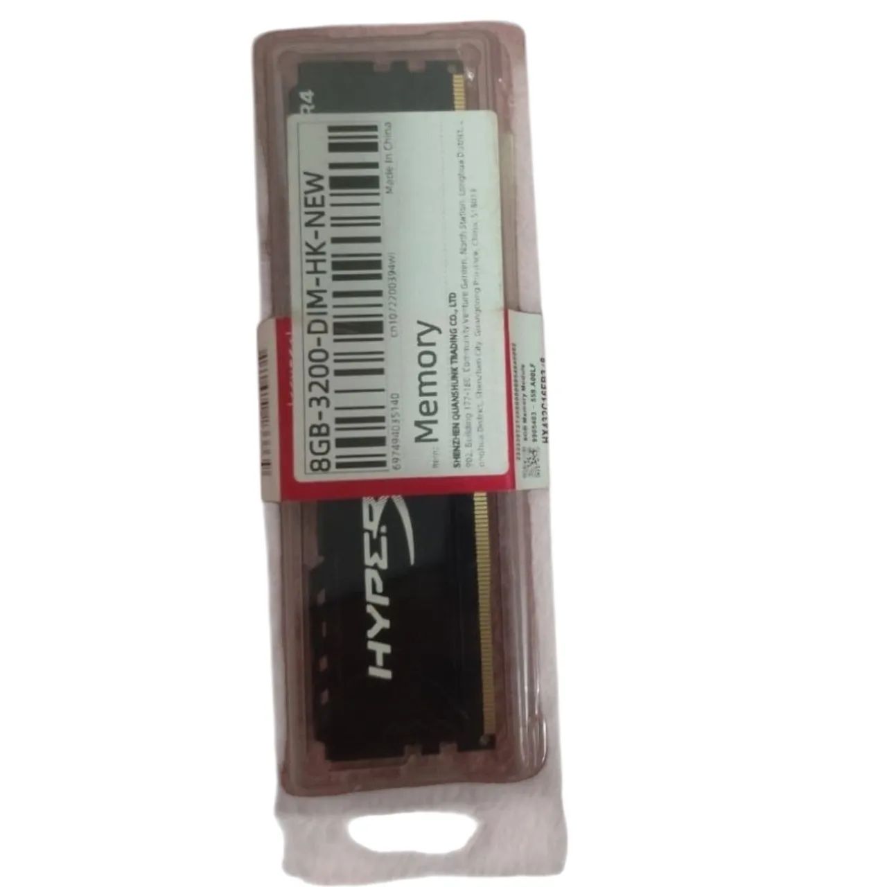 Memória RAM 8 GB - 3200 - Hyper
