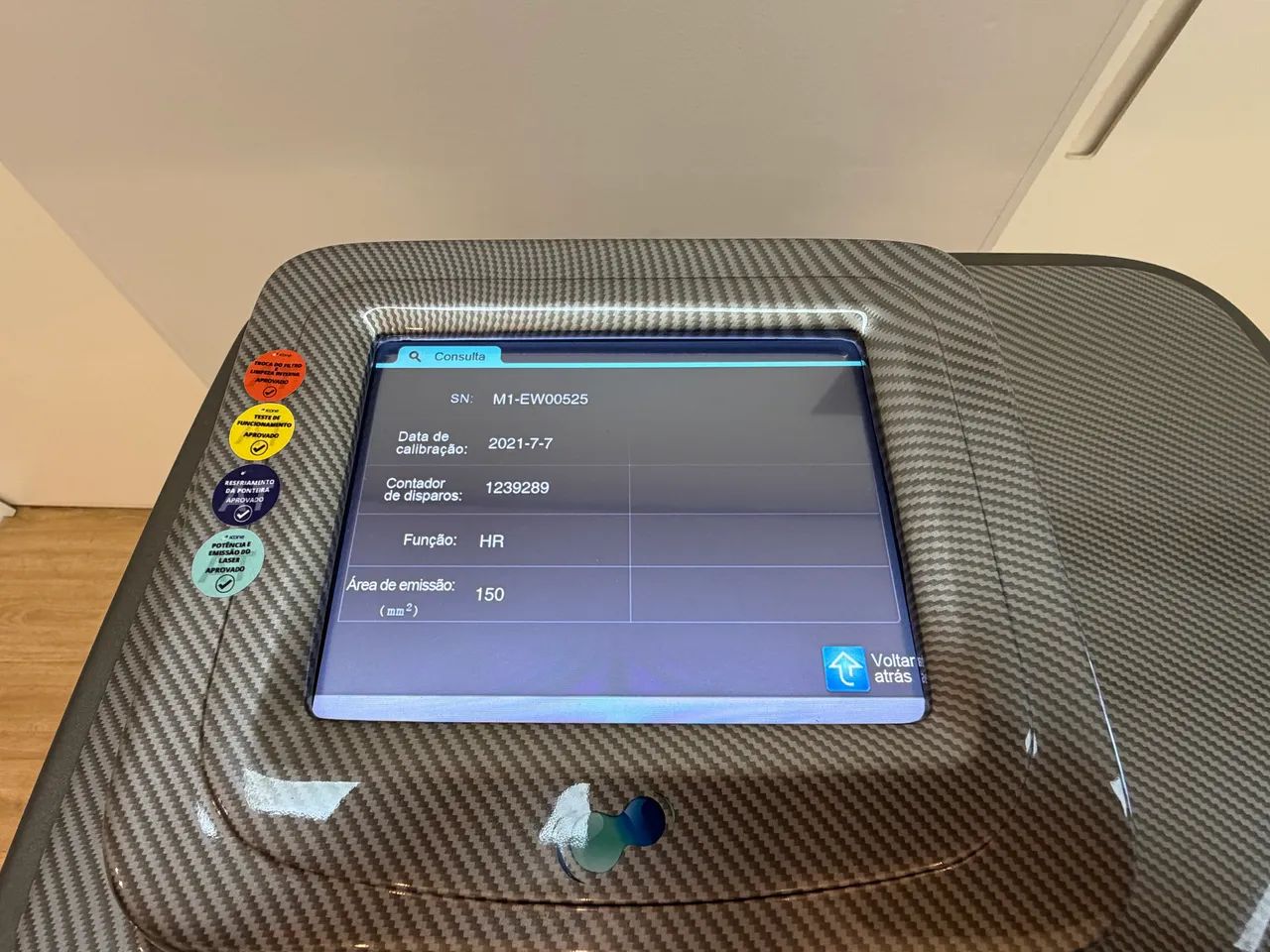 Laser fiber evo 2021 com apenas 1 milhão de disparos - Foto 4