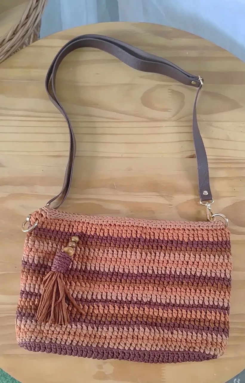 Bolsas de crochê  - Foto 4