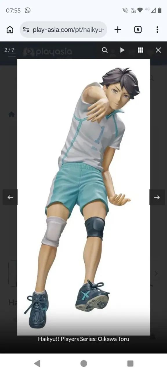 Action Figures Midoriya + Tooru Oikawa - Foto 4