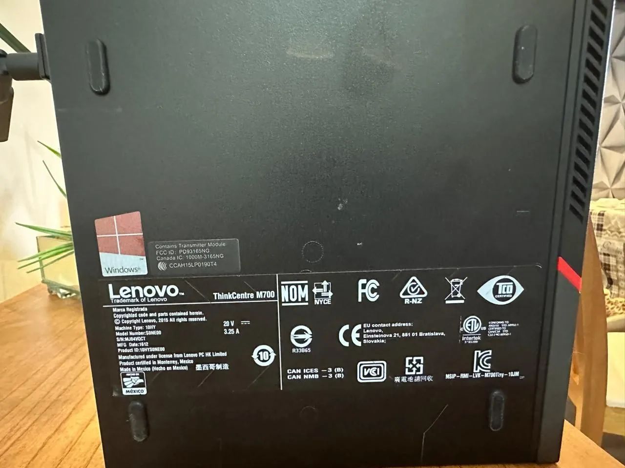 Mini PC Lenovo Thinkcentre M700 - Foto 5