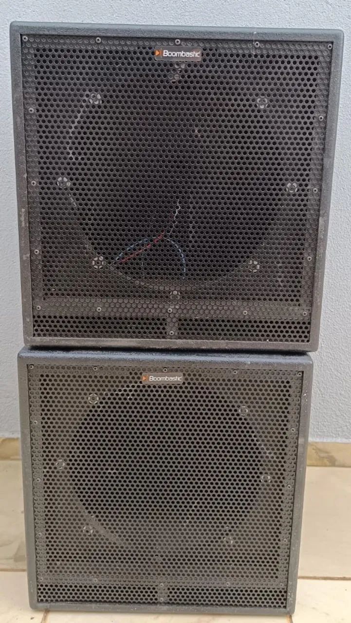 Caixas Sub Woofer 15 polegadas 