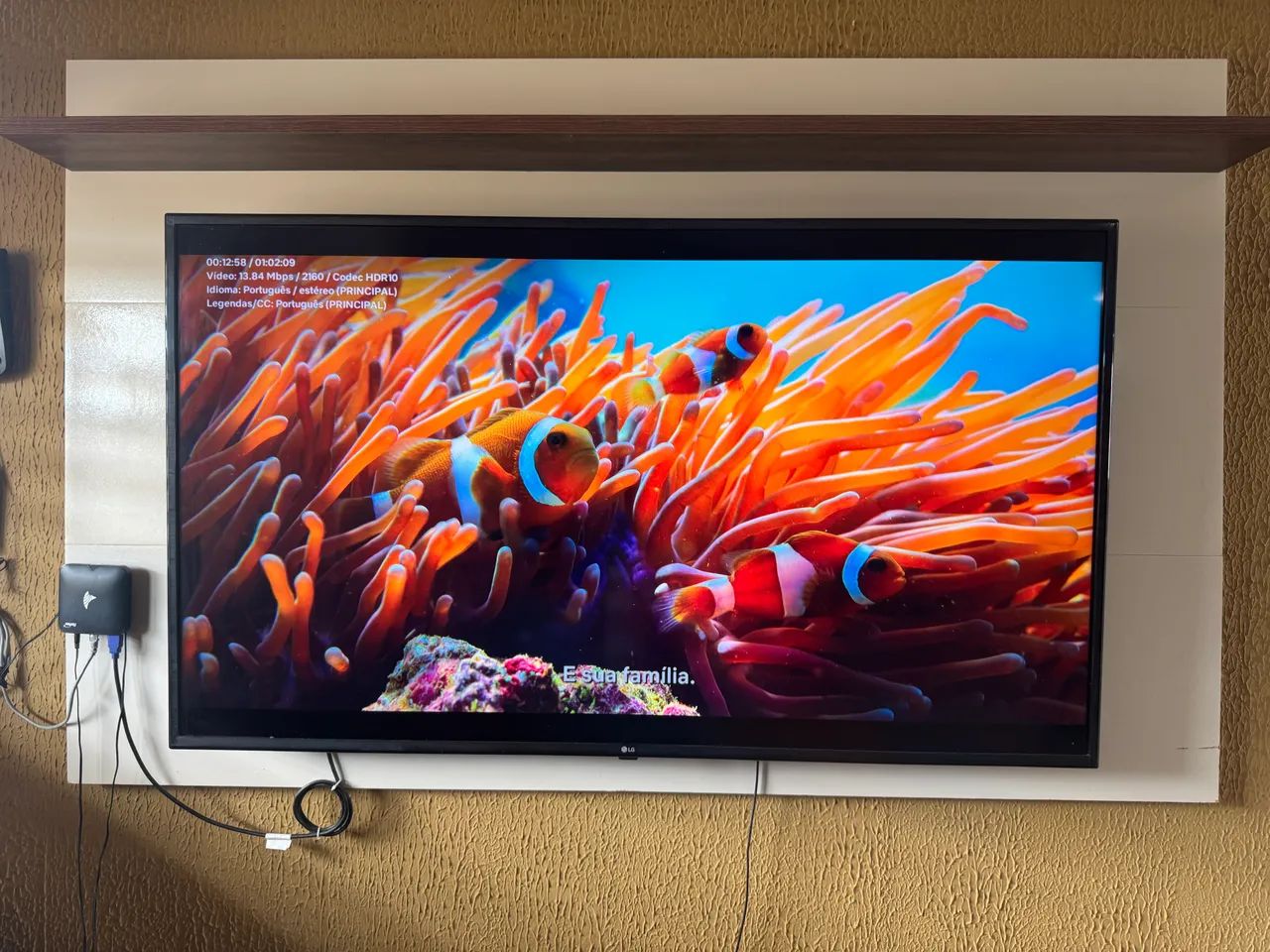 TV LG 60 Polegadas + Painel - Foto 2
