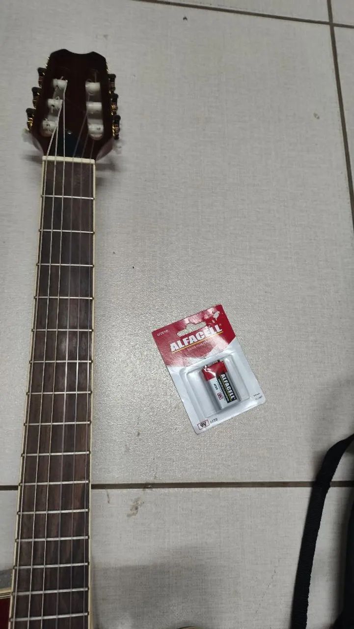 Violão eletrico digital Tagima ventura acustic nylon  - Foto 3