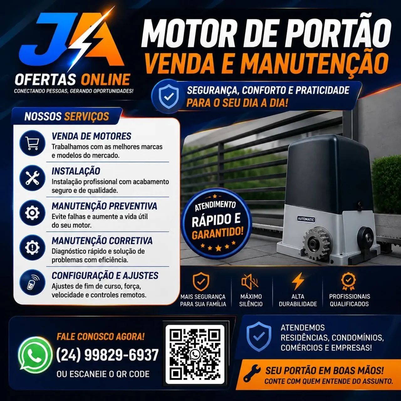 MOTOR DE PORTÃO