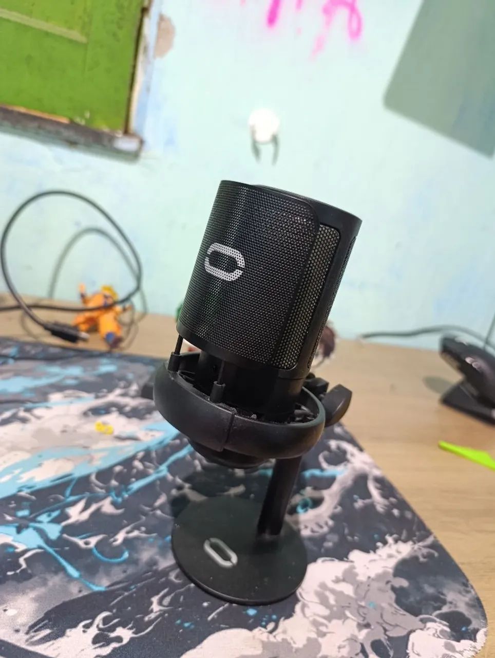 Microfone de mesa